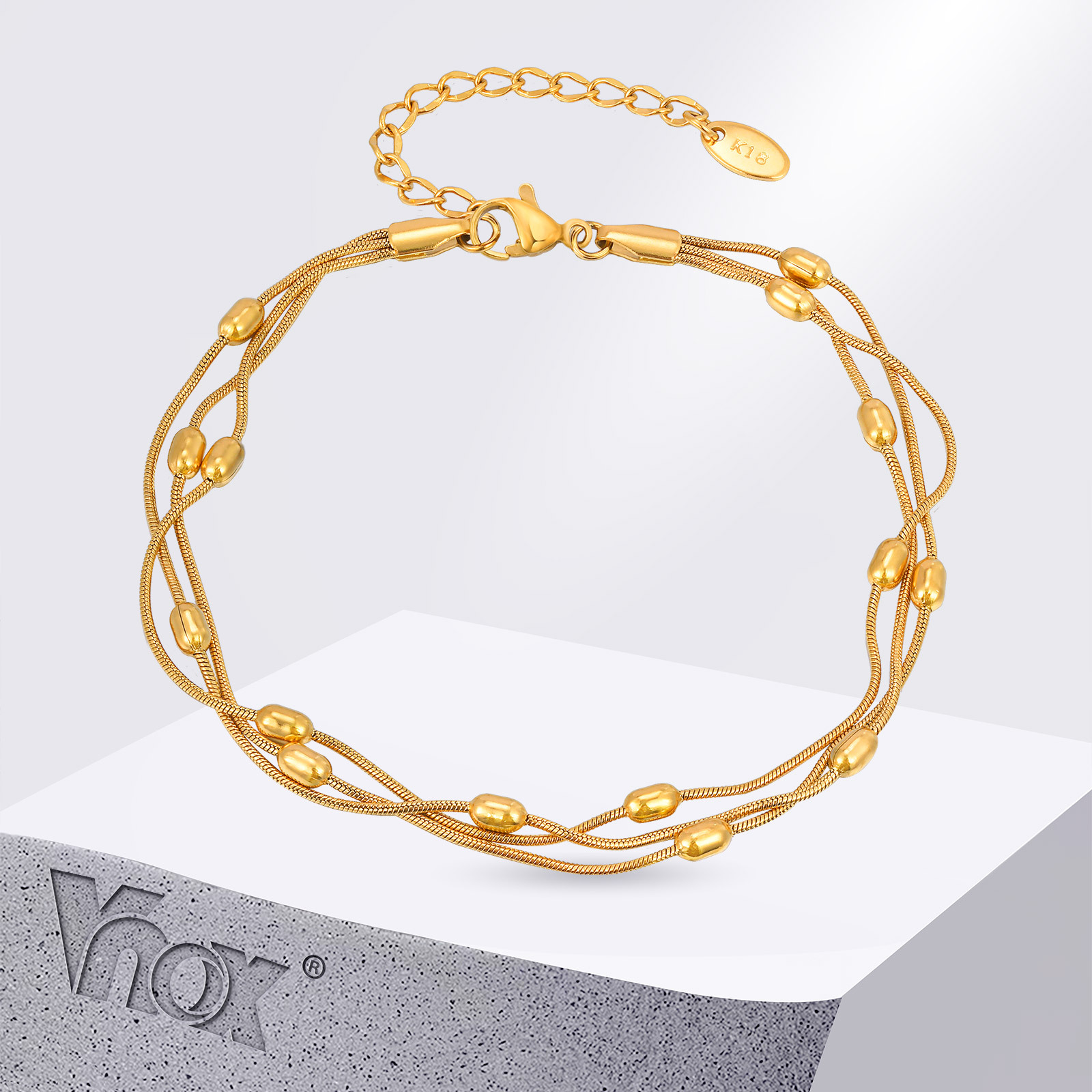 Jc Jewelry & Watches - Vnox été en acier inoxydable à