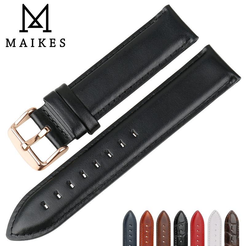 Daniel Wellington Watches & Jewelry Online Store - Bracelet de montre en cuir véritable