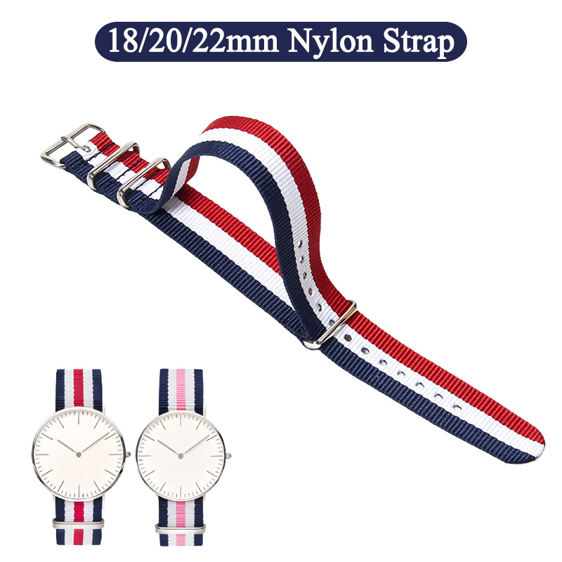 Daniel Wellington Watches & Jewelry Online Store - Bracelet de montre en Nylon pour