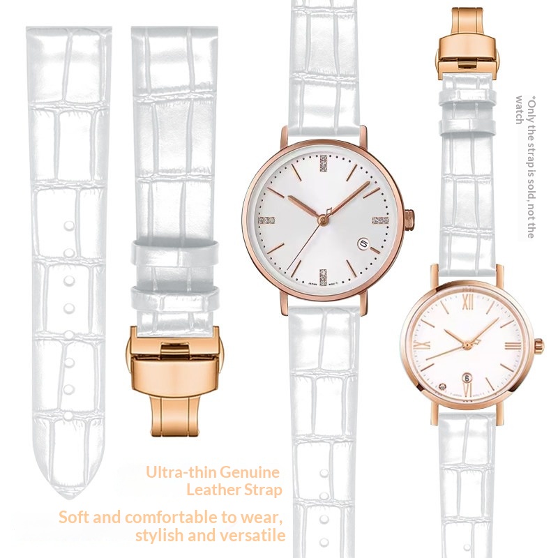 Daniel Wellington Watches & Jewelry Online Store - Bracelet de montre ultra-fin en cuir