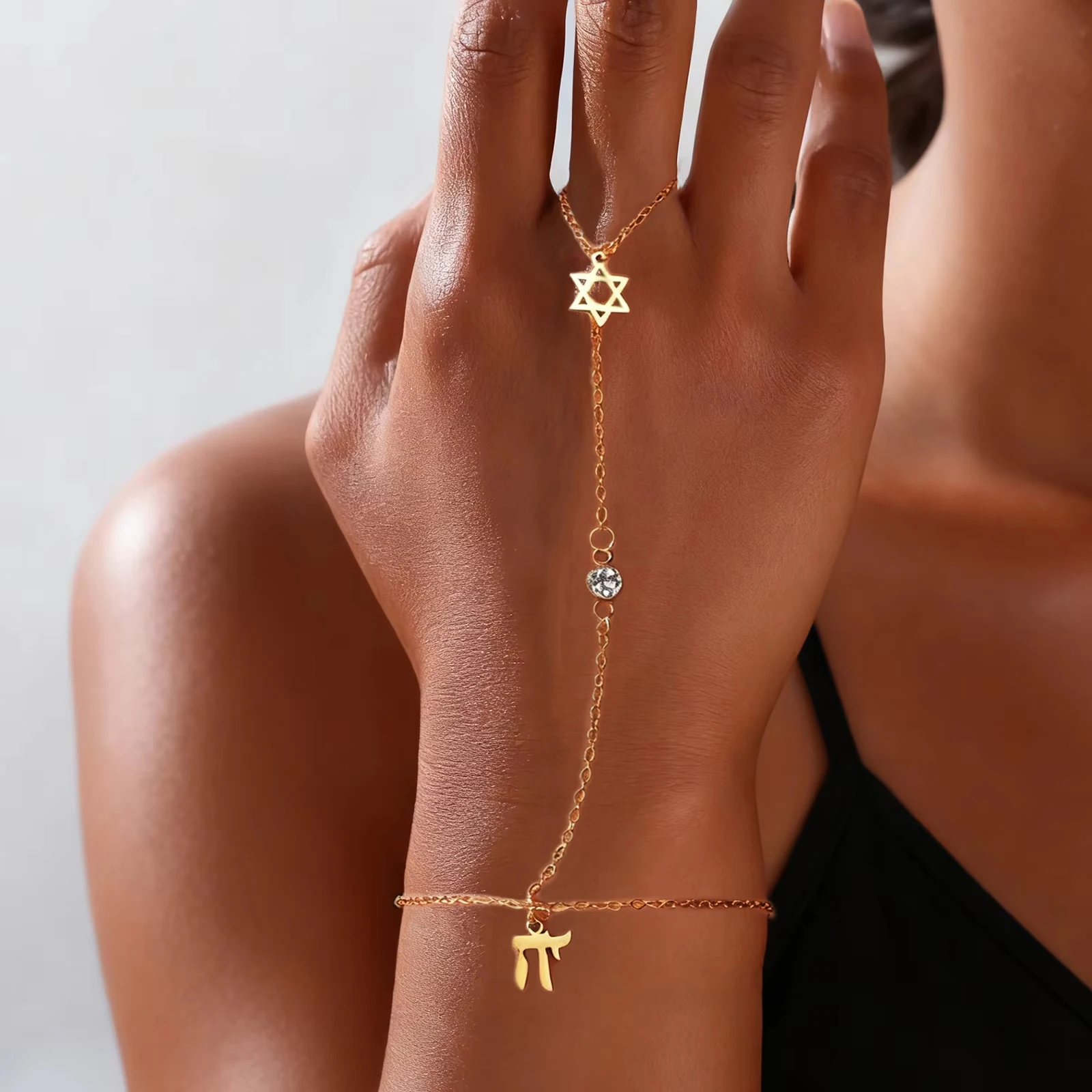 Jewelry & Watches Ltd - Bracelet ajustable en acier inoxydable avec
