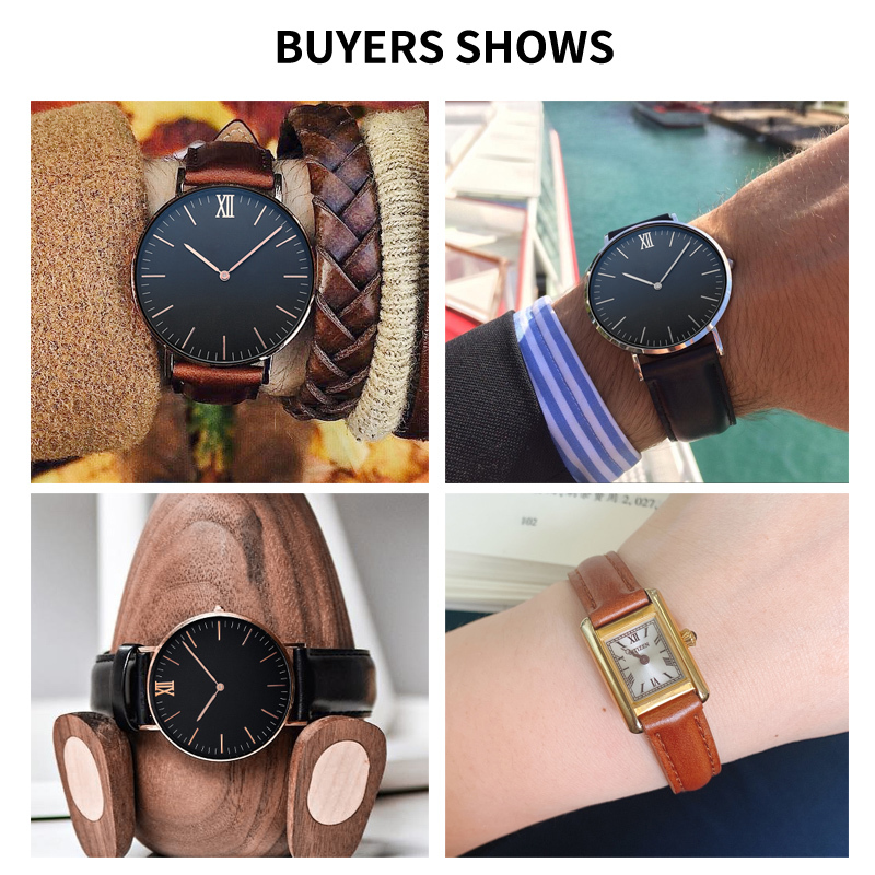 Bracelet de montre en cuir vér - Daniel Wellington Watches & Jewelry Online Store avis et prix
