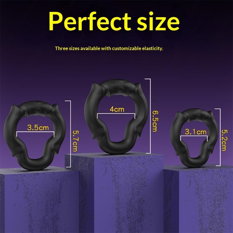 Anneau de pénis pour hommes, 3 - Couple Ring Set avis et prix