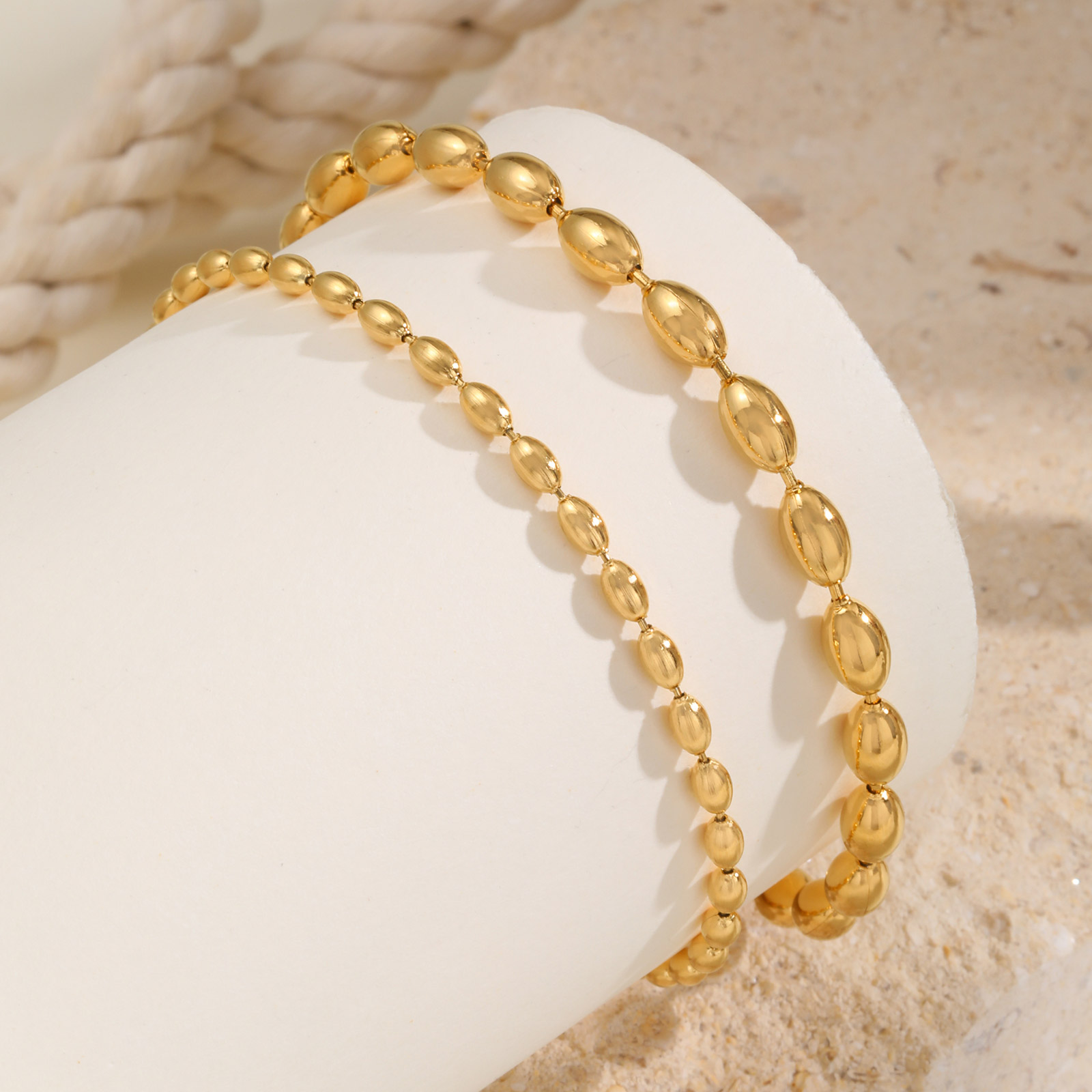 Bracelet de cheville en chaîne - Jc Jewelry & Watches avis et prix