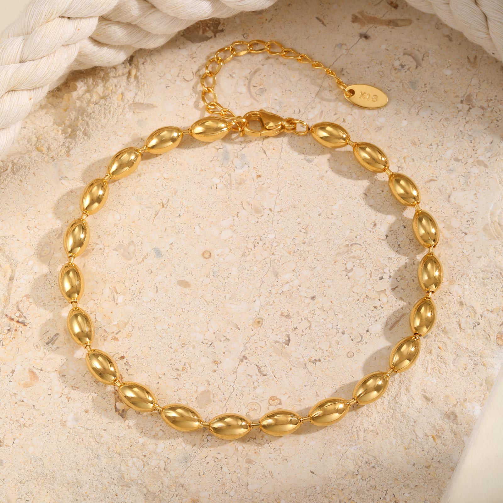 Bracelet de cheville en chaîne - Jc Jewelry & Watches avis et prix