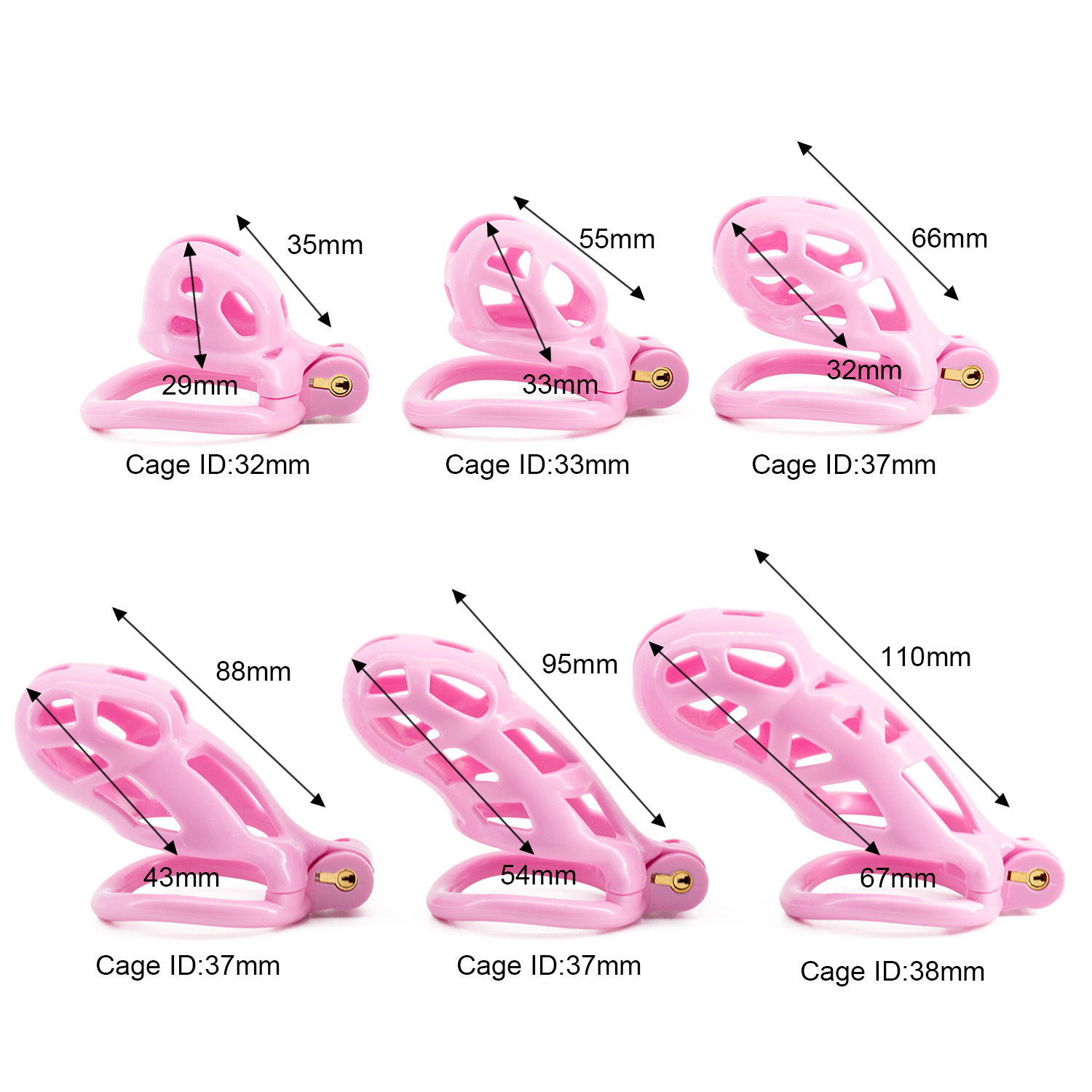 Cage de chasteté en Nylon CB,  - Couple Ring Set avis et prix