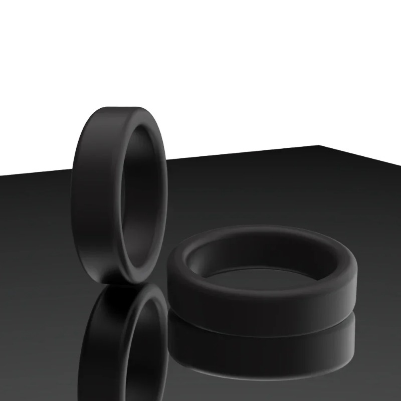 Lot de 3 anneaux en silicone r - Couple Ring Set avis et prix