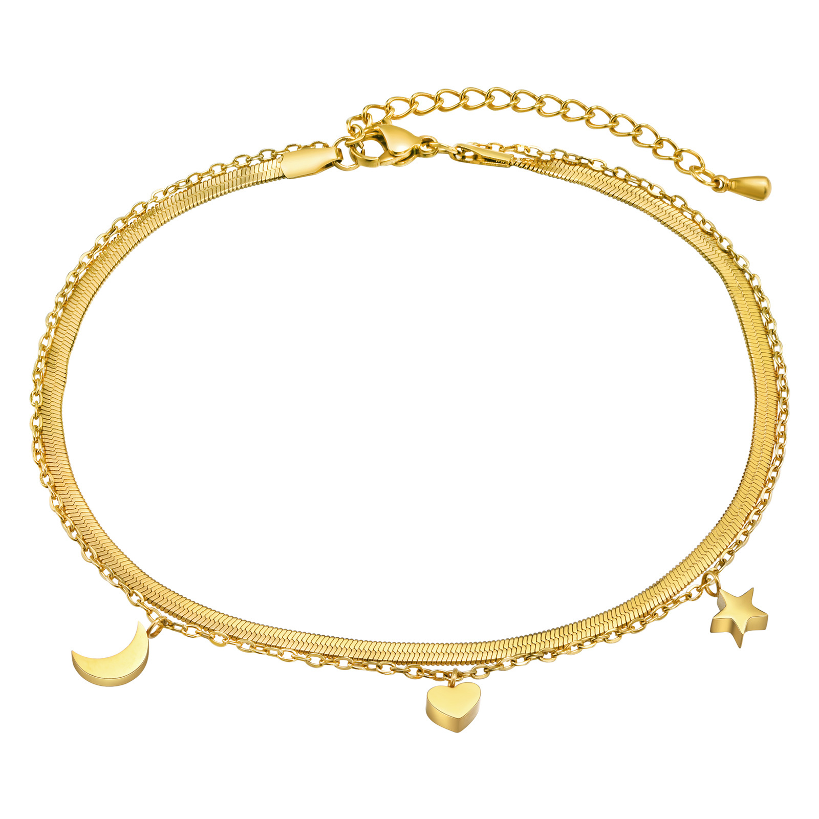 Bracelets de cheville en acier - Jc Jewelry & Watches avis et prix