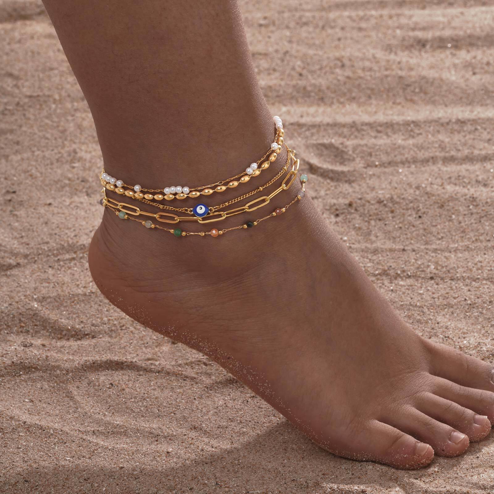 Bracelet de cheville en couche - Jc Jewelry & Watches avis et prix