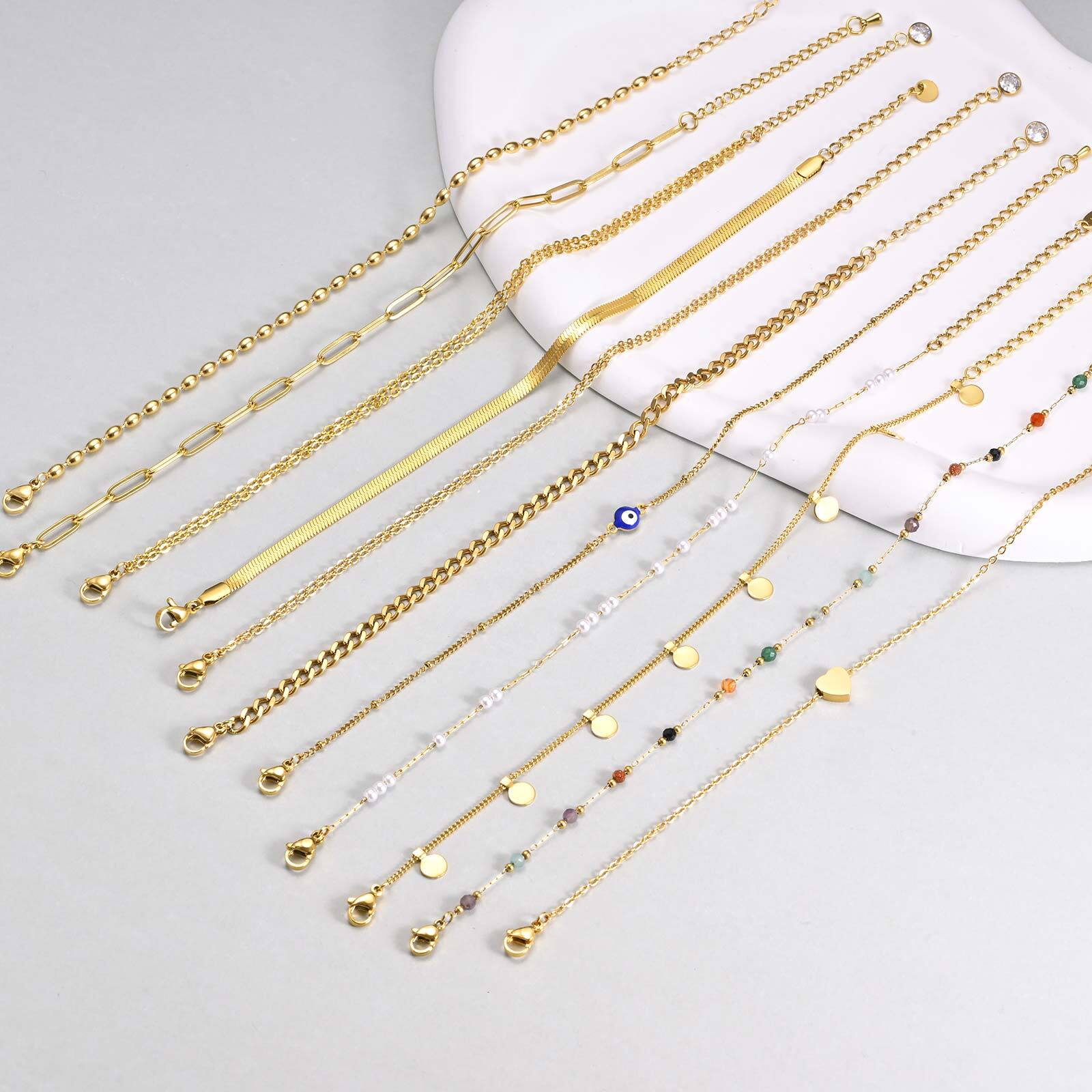 Bracelet de cheville en couche - Jc Jewelry & Watches avis et prix