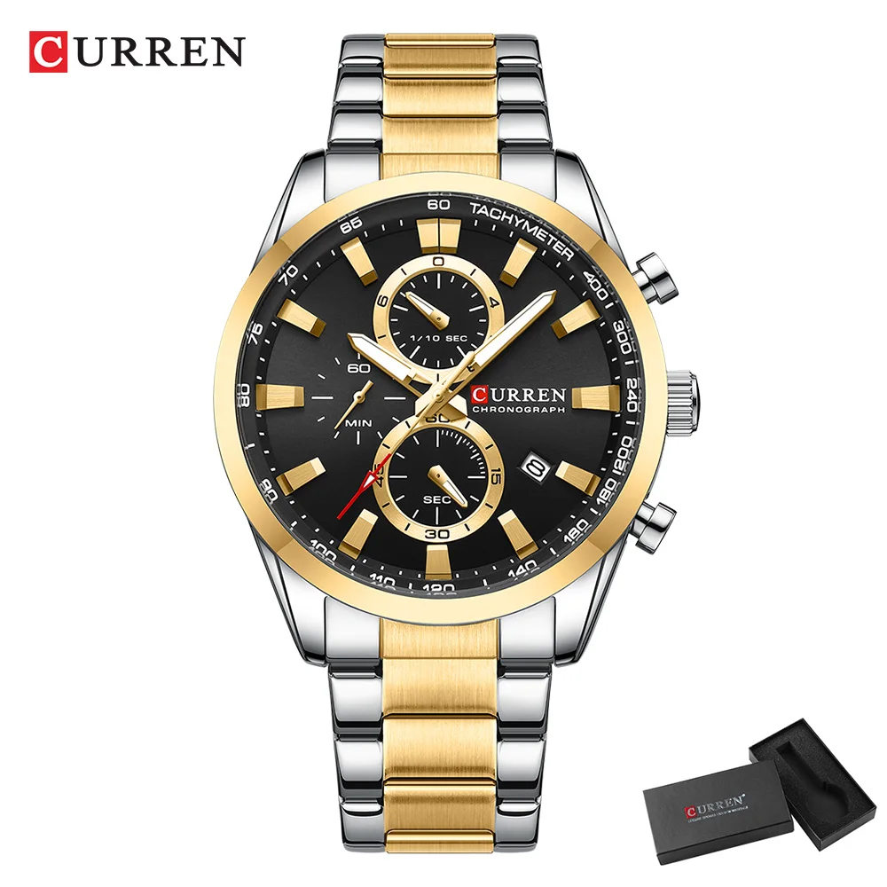 CURREN Casual Quartz Chrono Sp - Jewelry For Watches avis et prix