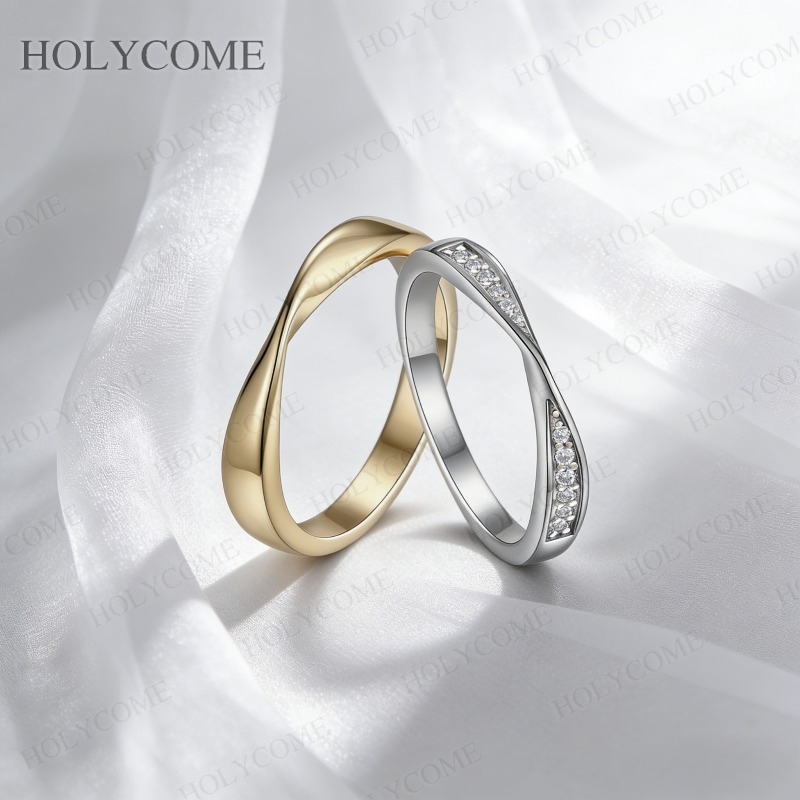 Bagues de couple en moissanite - Couple Ring Set avis et prix