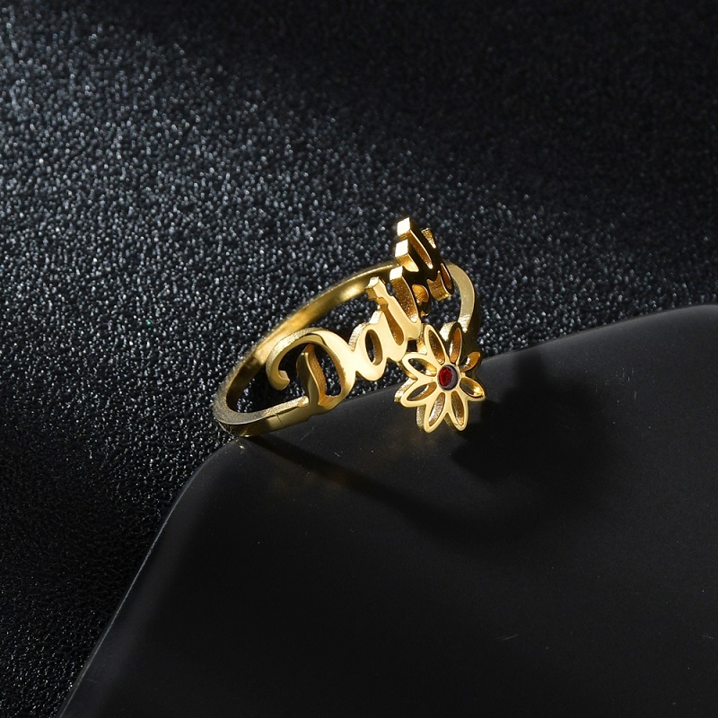 36 Styles anneau de nom person - Couple Ring Set avis et prix