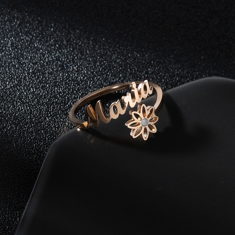 36 Styles anneau de nom person - Couple Ring Set avis et prix